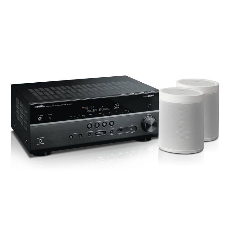 Yamaha MusicCast RX-V685 Bundle - Black
