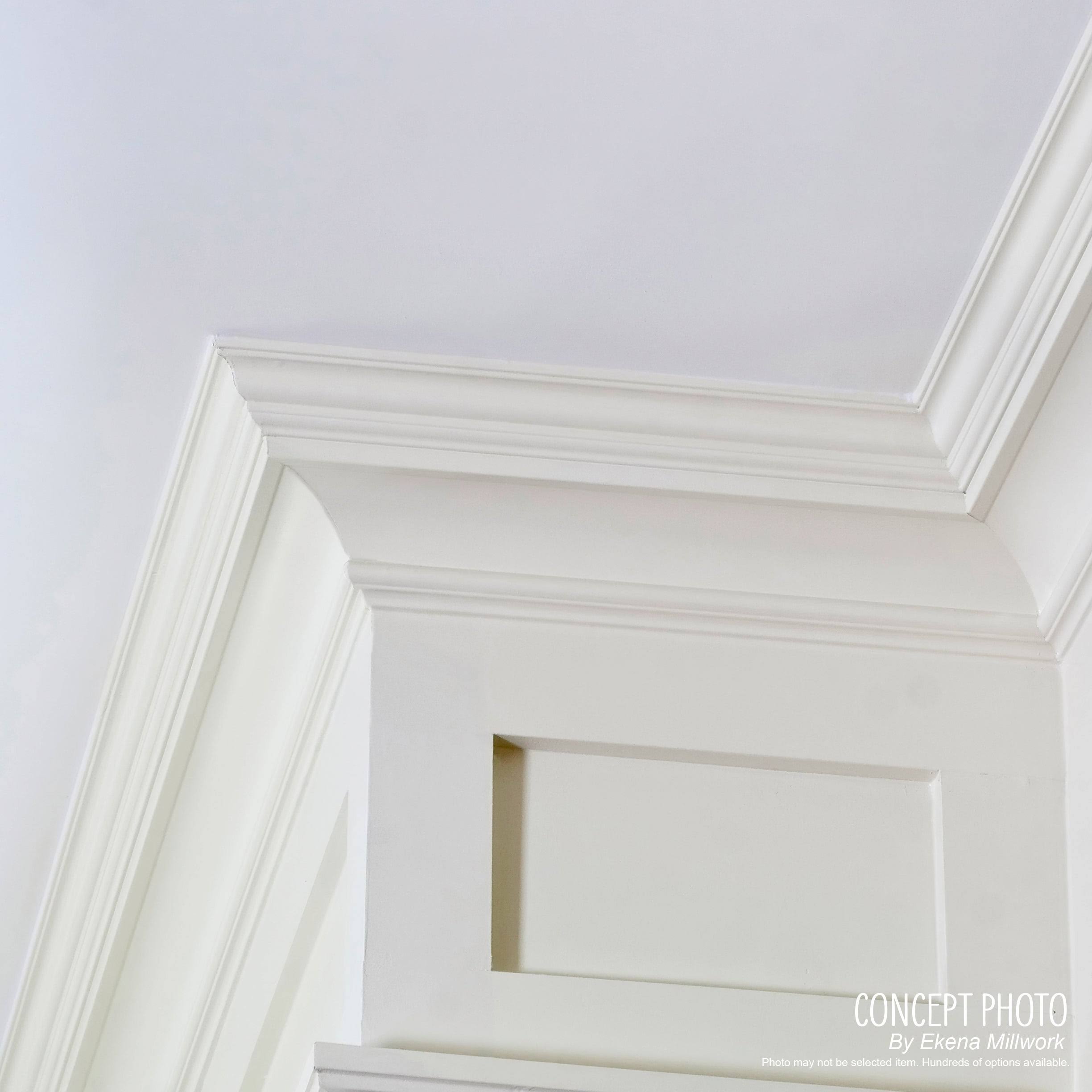 Ekena Millwork 7.75 in. Classic Smooth Crown MOULDING