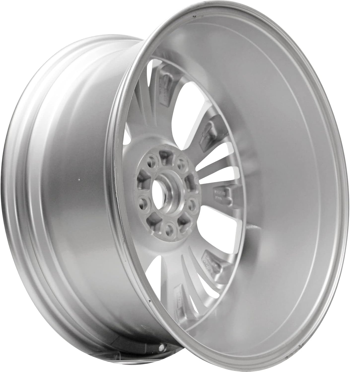 Factory WheelNew 20x8.5'' 20 Inch Premium Aluminum Alloy Wheel Rim for Chevrolet Impala LTZ 2014 2015 2016 2017 2018 2019 2020 | ALY05615U77N Direct Fit - OE Stock Specs, Light Hyper Silver