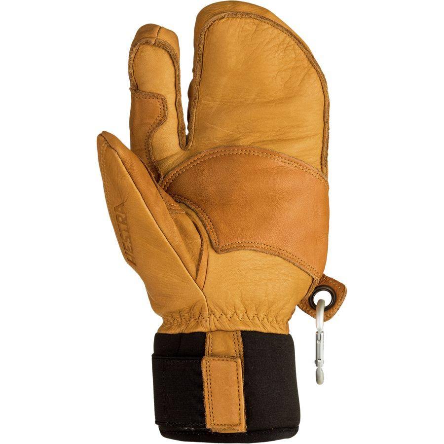 Hestra Leather Fall Line 3-Finger - Black