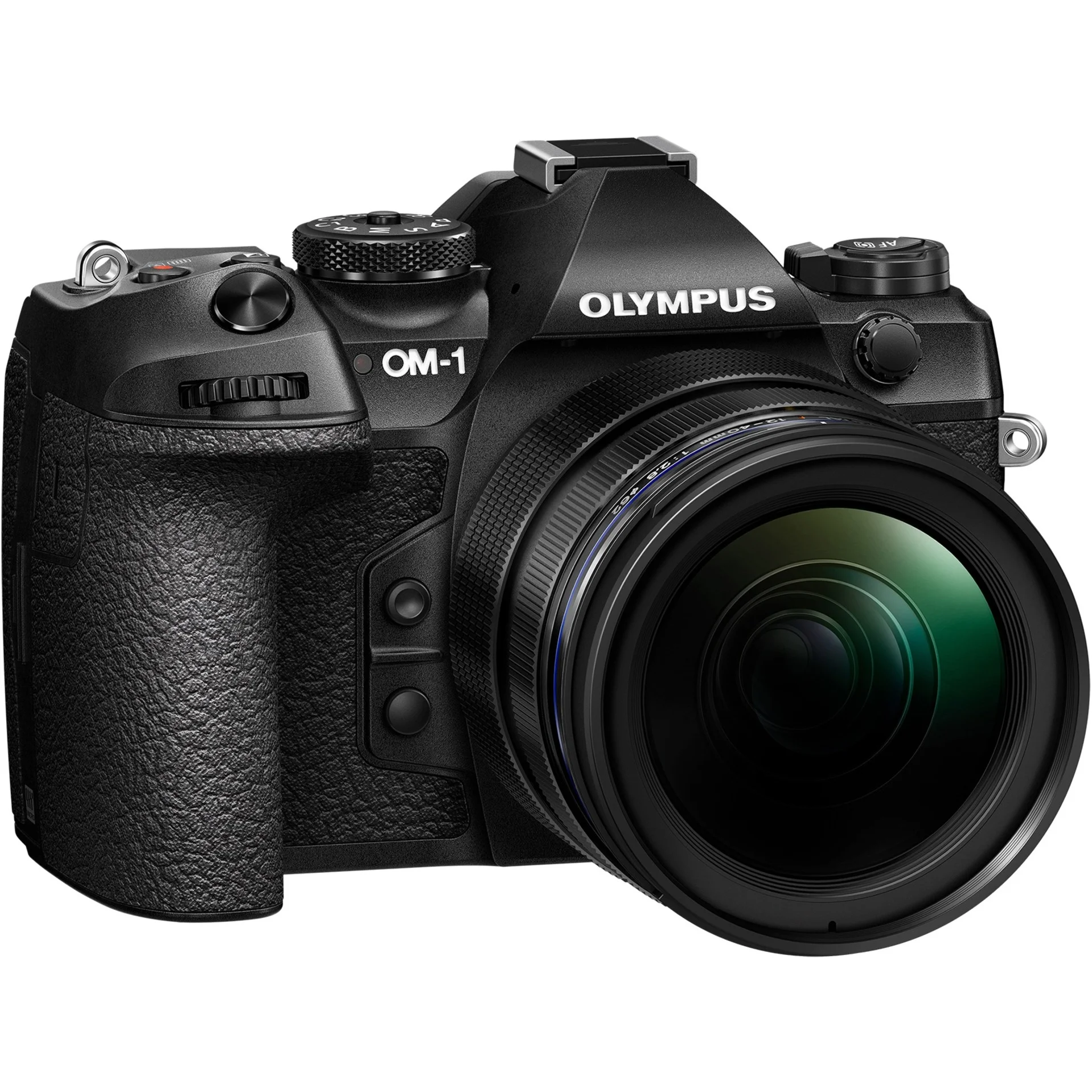 Olympus OM SYSTEM OM-1 20.4 Megapixel Mirrorless Camera with Lens, 0.47", 1.57", Black