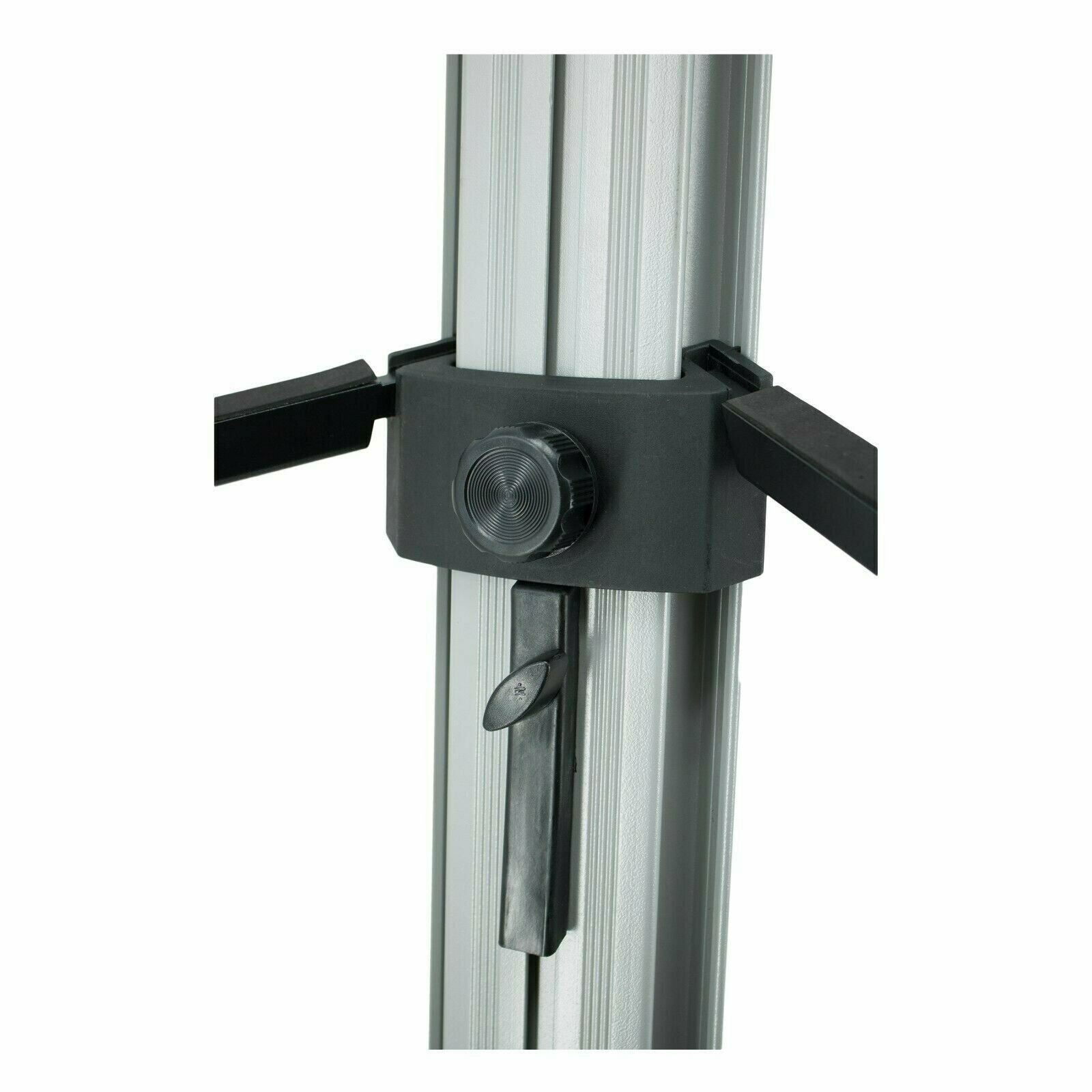 MR DJ Professional KS1000 Keyboard Stand Professional 2-Tier Column Keyboard Stand W 5/8" Mic