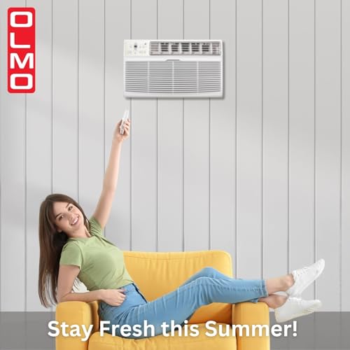 OLMO Through-the-Wall Air Conditioner with Remote Control and built in Smart Kit, Cooling Only (R32 Refrigerant)…