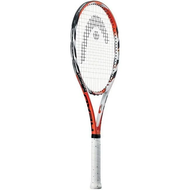 Head Microgel Radical Midplus 27-inch Hydrosorb-grip Tennis Racquet, 4.125