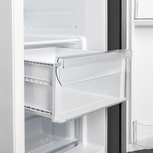 Forno Freestanding 36 Inch Side-by-Side Refrigerator and Freezer with 20 Cubic Ft. Capacity, Stainless Steel Built-In Fridge