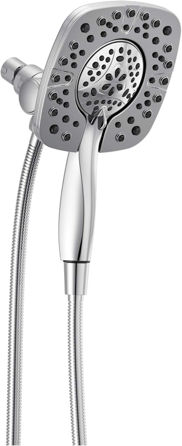DELTA 58498-SS In2ition Hand Shower Head 1.75 GPM 4-Setting Combo, Stainless