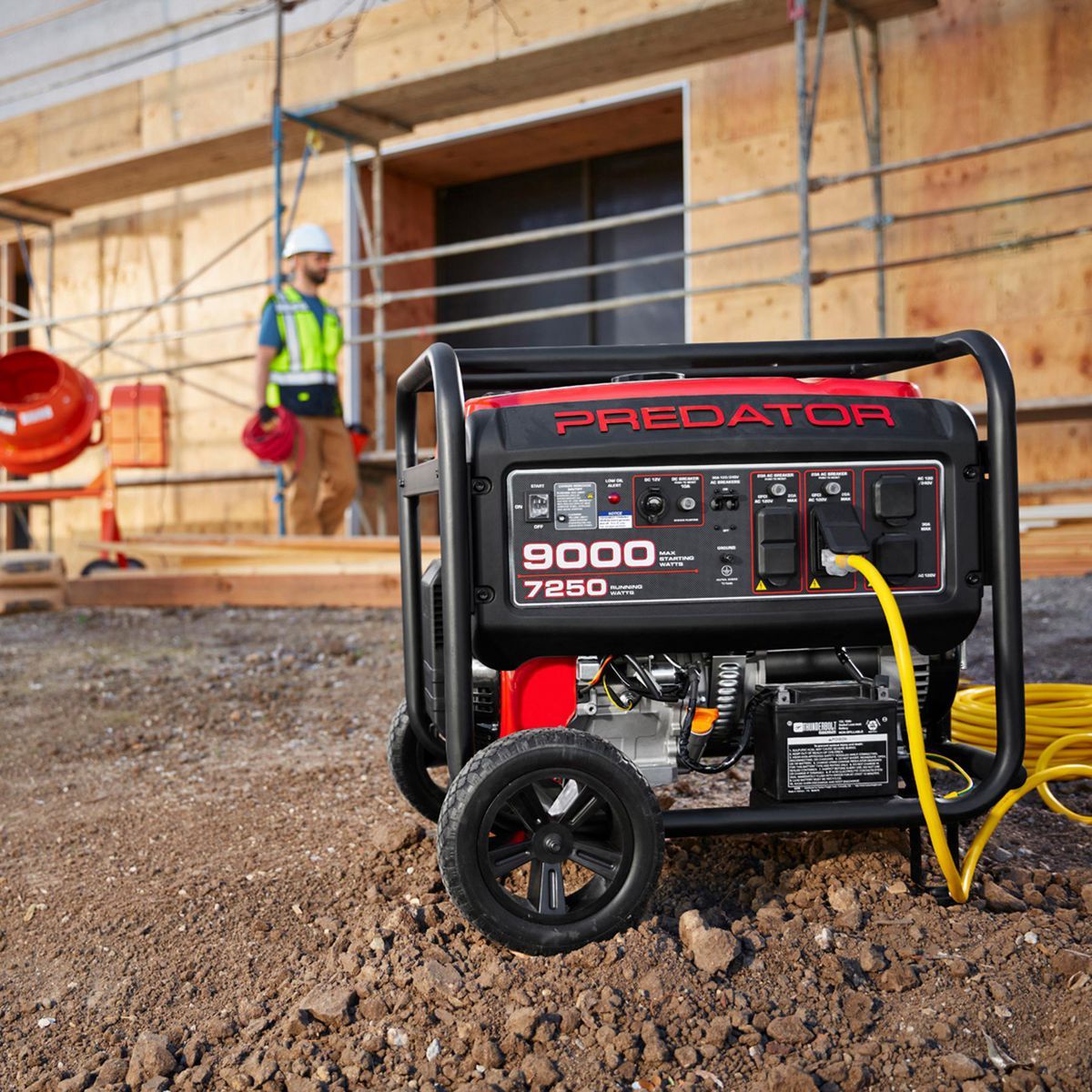 PREDATOR 9000 Watt Gas-Powered Portable Generator with CO SECURE Technology, EPA
