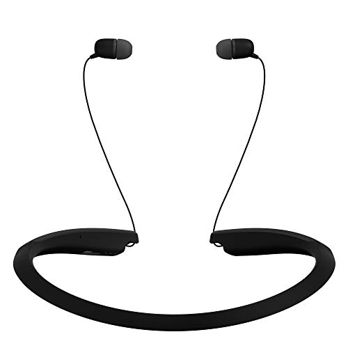 LG TONE Flex Wireless Bluetooth Stereo Neckband Earbuds HBS-XL7 - 32-Bit Hi-Fi DAC, Meridian Audio, Black