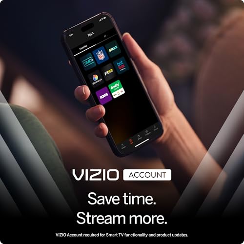 VIZIO 50-inch Quantum Pro 4K 120Hz QLED HDR10+ Smart TV with Dolby Vision, Active Full Array, 240Hz @ 1080p PC Gaming, WiFi 6E, Apple AirPlay, Chromecast Built-in, M50QXM-K01, 2023 Model