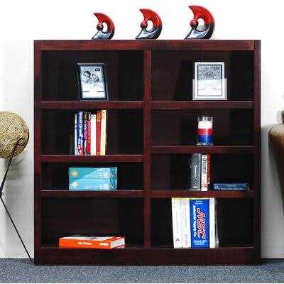 Red Barrel Studio Backacre 48x22 Standard Bookcase Finish: Cherry