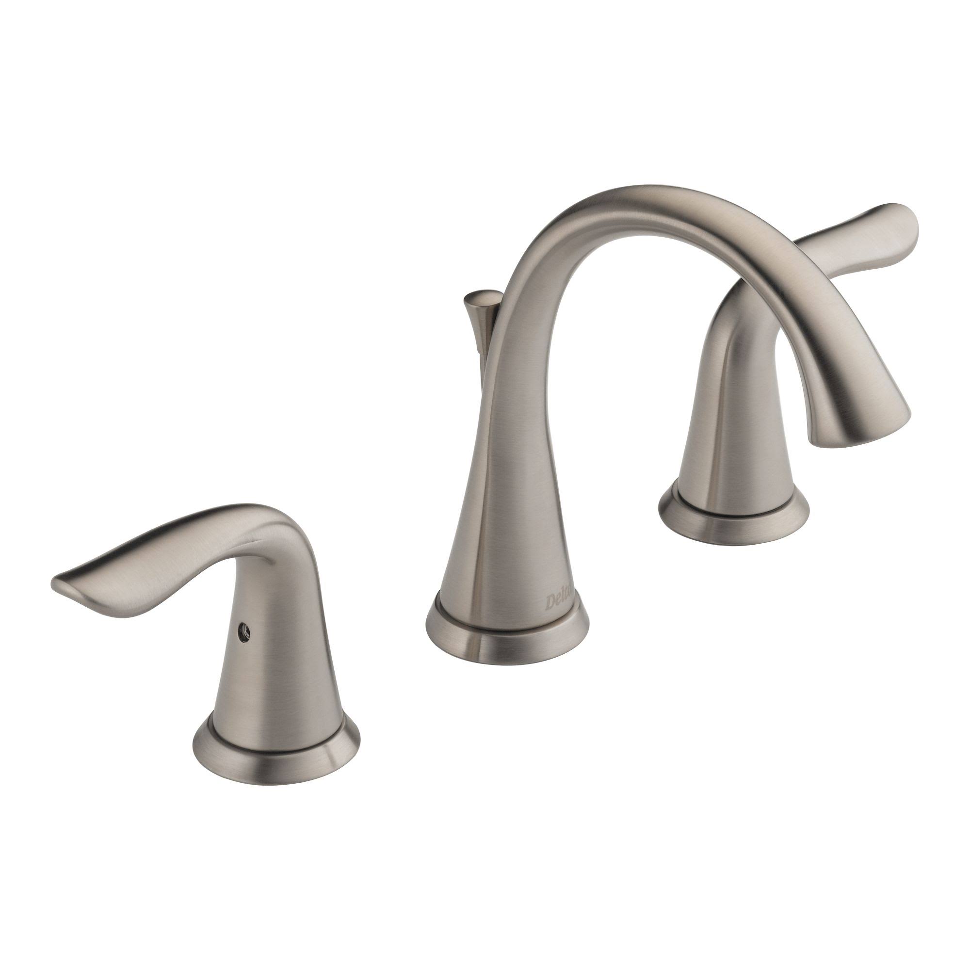 Delta 3538-SSMPU-DST Lahara Two Handle Widespread Bathroom Faucet - Stainless