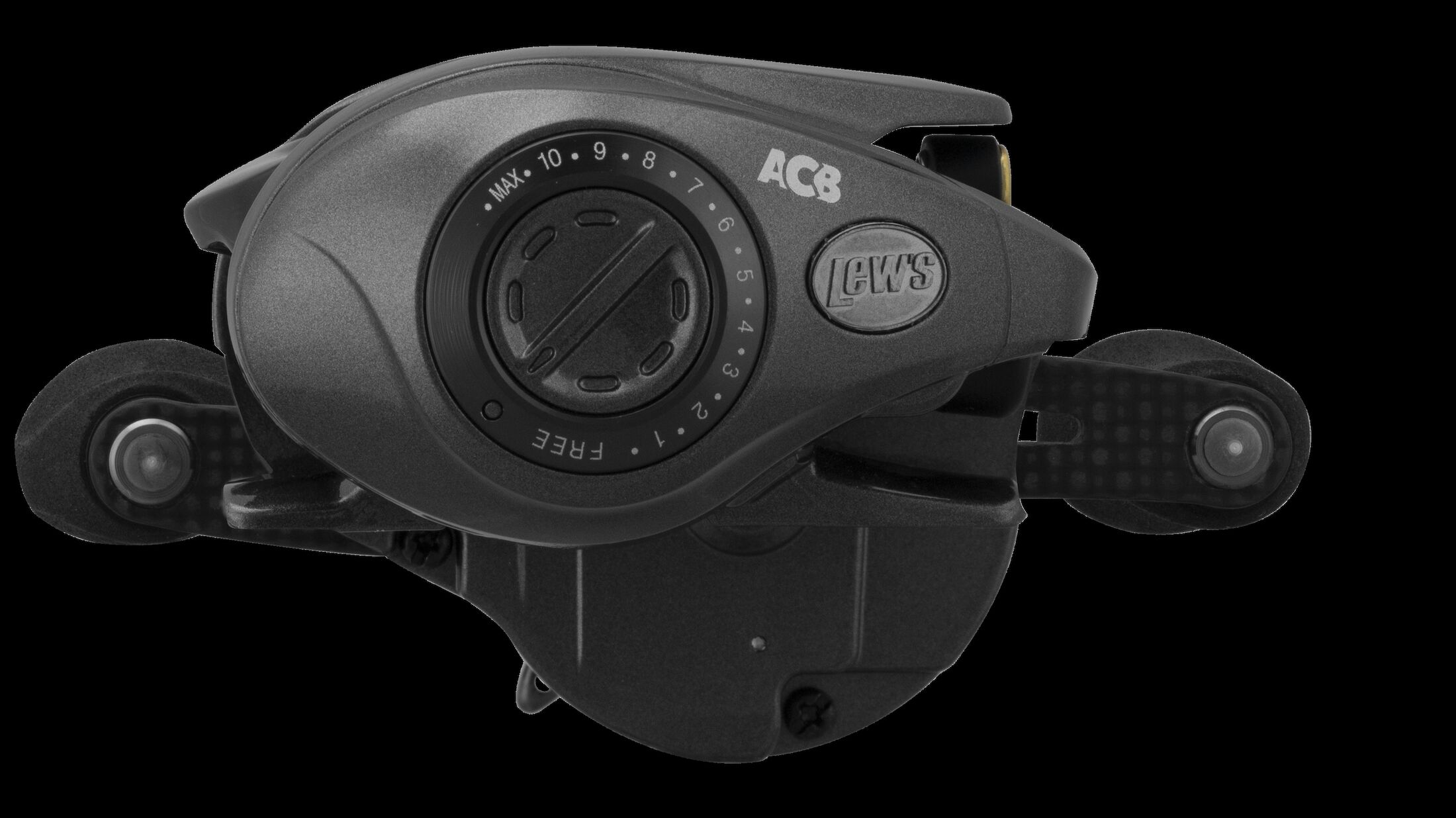 Lew's Custom Lite SLP Baitcast Fishing Reel, Left-Hand Retrieve, 7.5:1 Gear Ratio, 11 Bearing System with Stainless Steel Double Shielded Ball Bearings, Black