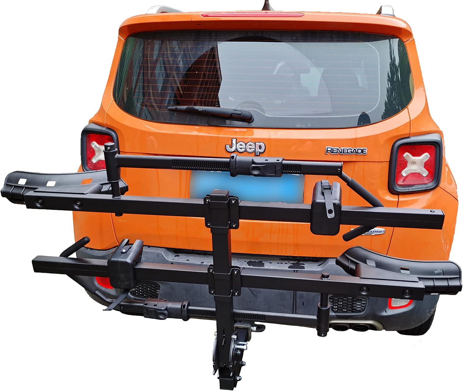 MAXXHAUL 50606 Hitch Style 2-Bike Carrier Platform Style Rack for Standard, Fat Tire, Electric Bikes 2" Hitch Receiver - 66 lbs Weight Capacity Per Bike