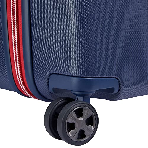 DELSEY PARIS Chatelet Air 2.0 Hardside Luggage with Spinner Wheels, Angora, Checked-Large 28 Inch
