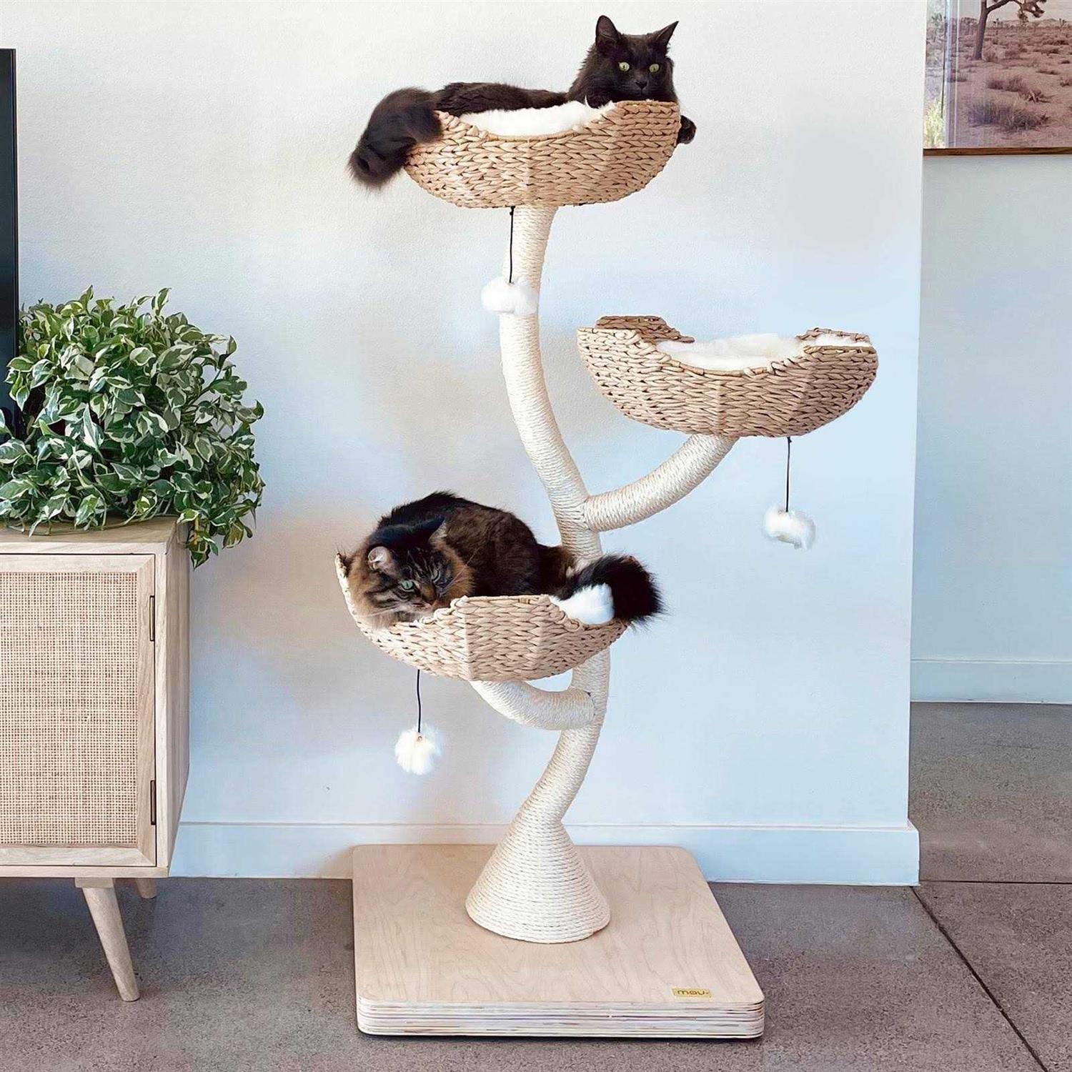 Maupets Mau Ivy 3 Modern Cat Tree - Pet Supplies online store