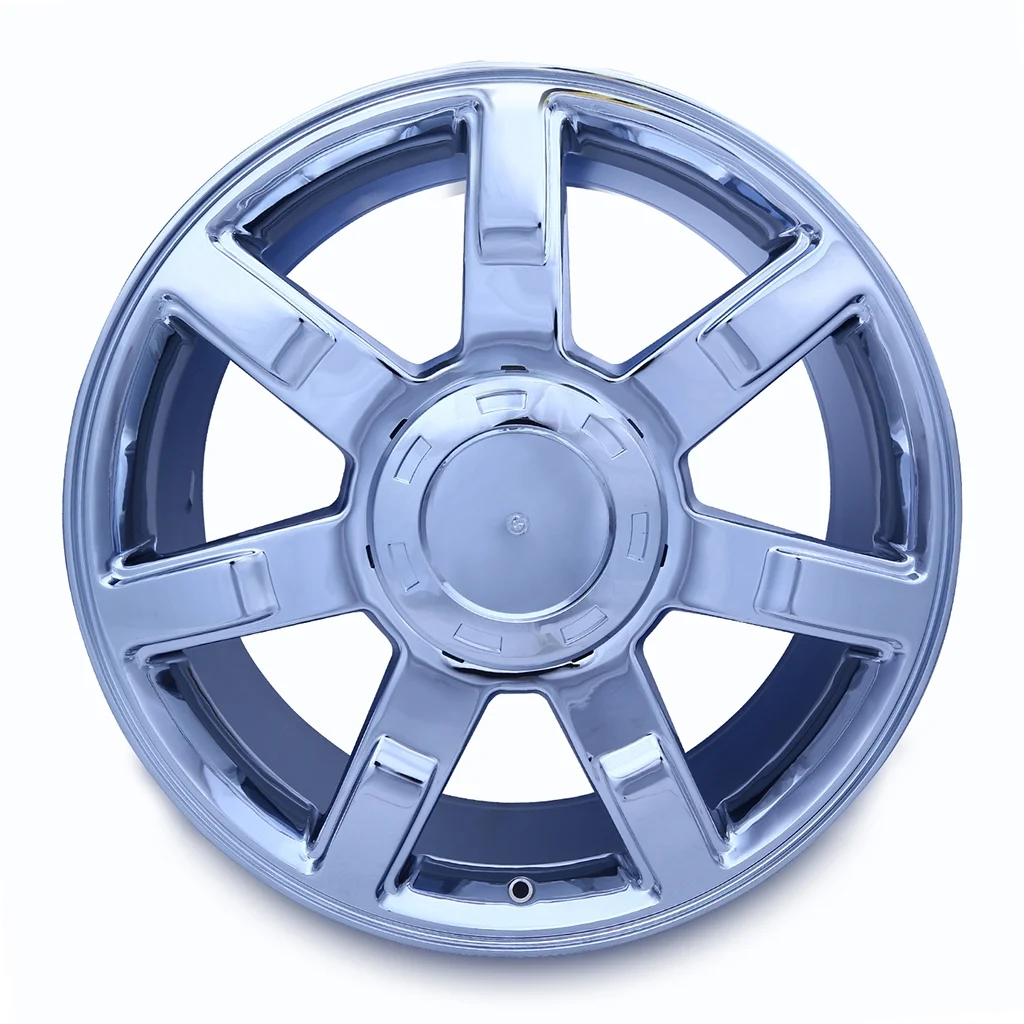 Set of 4 New 22" 22x9 Chrome Alloy Wheels for 2007-2014 Cadillac Escalade ESV EXT OEM Quality Replacement Rim