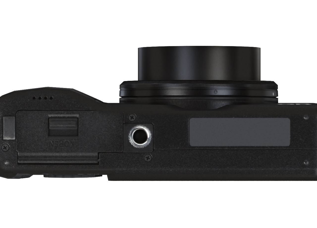 Ricoh GR 16.2 MP Compact Digital Camera - 1080p - Black
