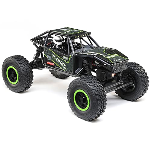 Axial RC Crawler 1/18 UTB18 Capra 4 Wheel Drive Unlimited Trail Buggy RTR (Battery and Charger Included) Grey, AXI01002T2,Grey/Orange