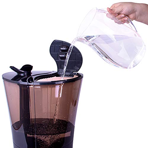 Air Innovations MH-901DA High Capacity & Top Fill Cool Mist Ultrasonic Digital, Black