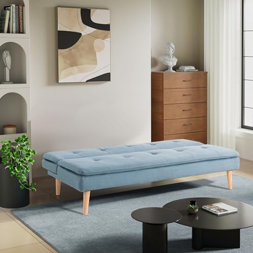 Lifestyle Solutions Tisdale Sofas, 60.7 x 68 x 39, Blue