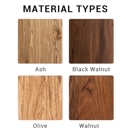 CT Copper Tailor Custom Epoxy Live Edge Dining Table for 8 People,42" W,90" L,Rectangular Natural Wooden Table Top with Metal Table Legs,for Meeting, Kitchen,Dining Room&Living Room,Walnut,KCT4