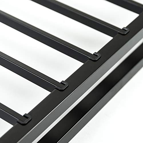 ZINUS Quick Lock Metal Smart Box Spring / 9 Inch Mattress Foundation / Strong Metal Structure / Easy Assembly, Full, White
