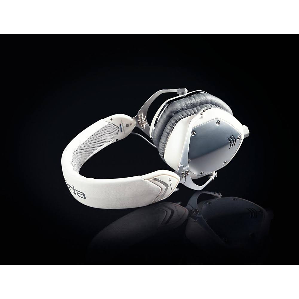 V-MODA Crossfade M-100 Over-Ear Headphones (White Silver)