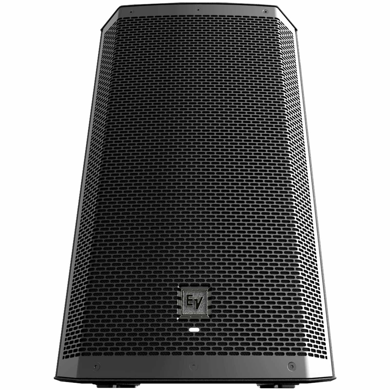 (2) Electro-Voice ZLX-12BT 12" Powered Bluetooth Loudspeakers with Cables & Covers Package