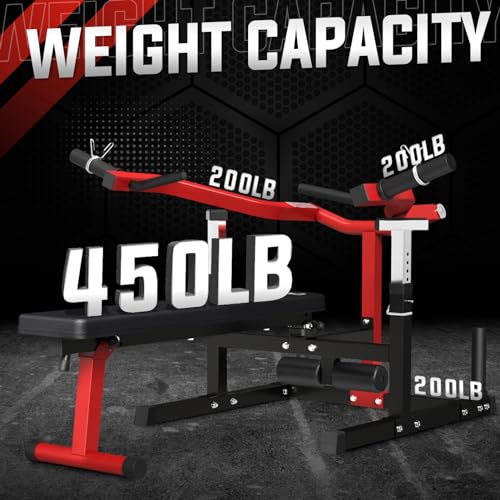 GMWD Chest Press Machine, 1050LBS Bench Press Machine with Independent Converging Arms, Adjustable Flat Incline Bench for Chest, AB Workouts, Shoulder Home Gym Equipment