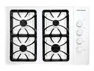 Frigidaire FFGC3015LW 30x22 Gas Cooktop with 4 Burners - White