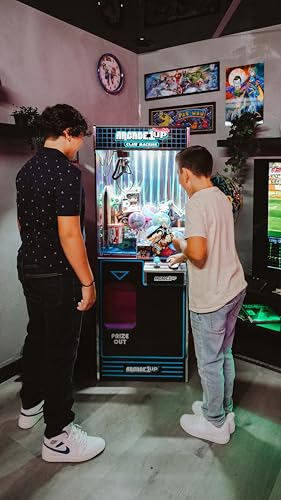 Arcade1Up Full-Size Claw Machine - Light-Up Marquee, Customizable - Perfect for Stuffed Animals, Plushies, Toys - Ultimate Arcade Game Room & Party Entertainment