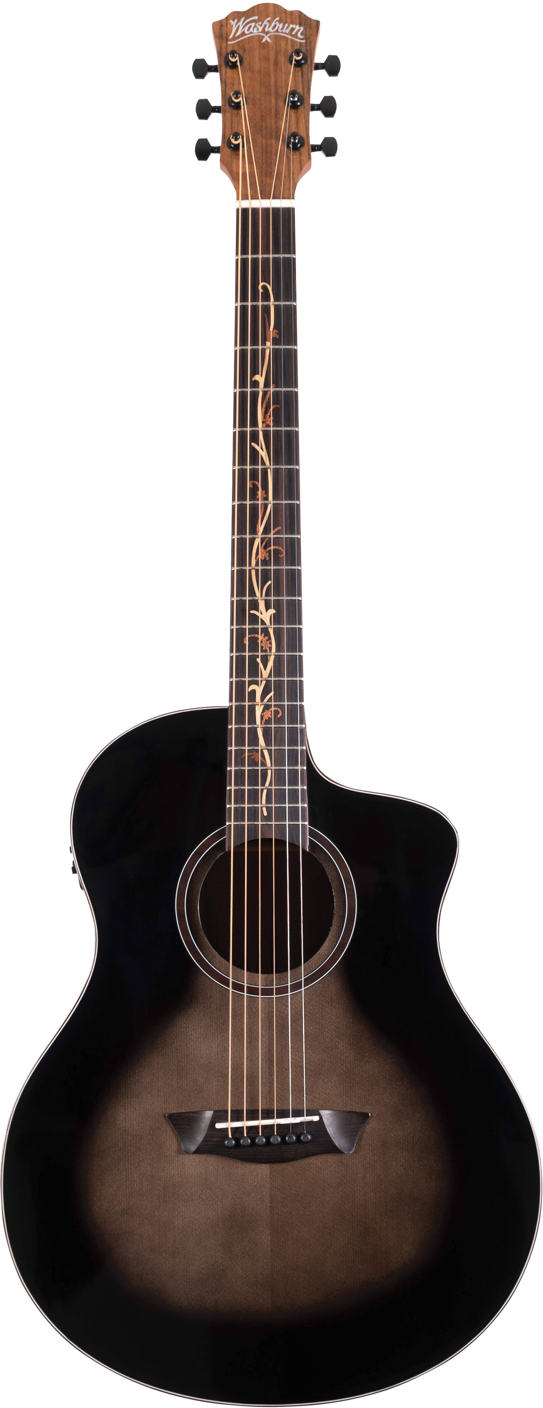 Washburn Bella Tono Vite S9V Gloss Charcoal Burst