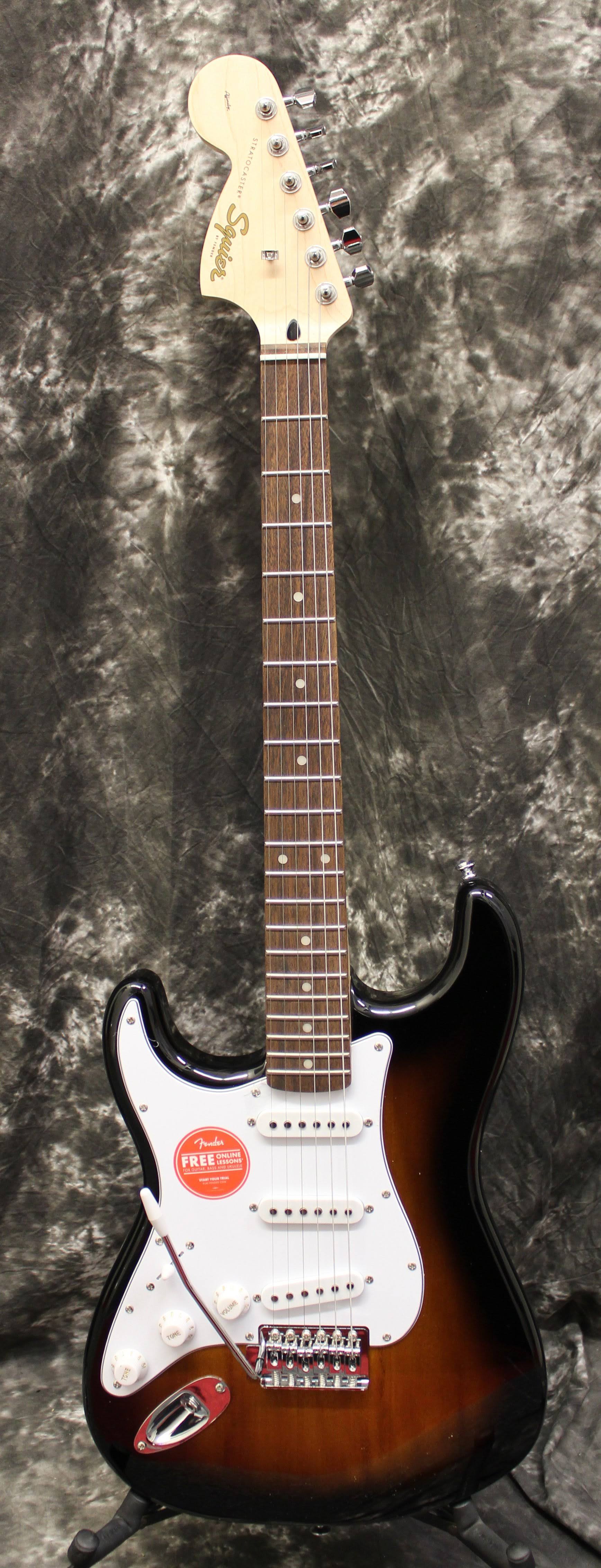 Squier Affinity Left-Handed Stratocaster - Brown Sunburst