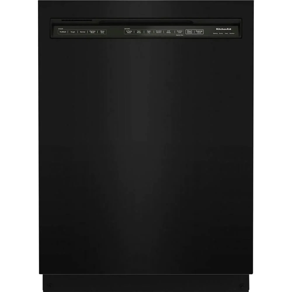 KitchenAid KDFE204KBL 39 dBA Black Dishwasher with Third Level Utensil Rack