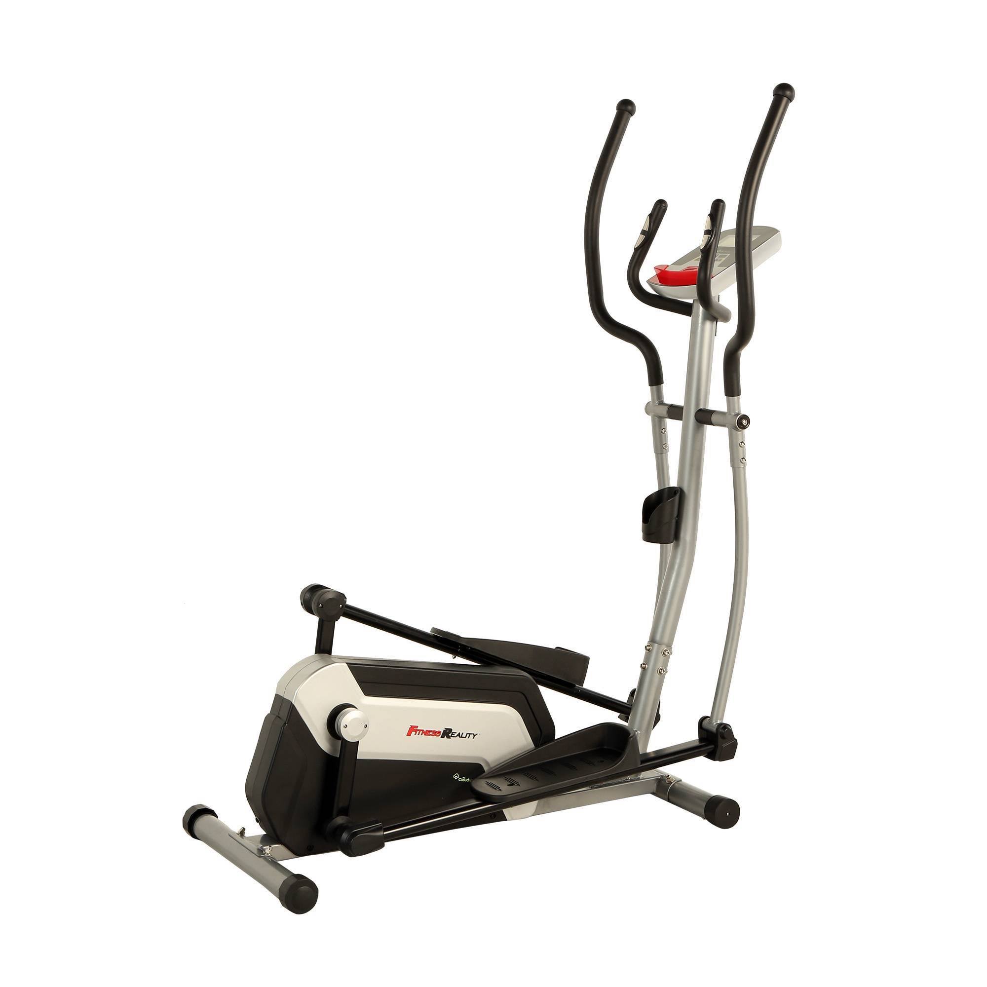 Fitness Reality Ei7500XL Bluetooth Smart Cloud Fitness Magnetic Elliptical, 18 inch Stride, Goal Setting and Free App