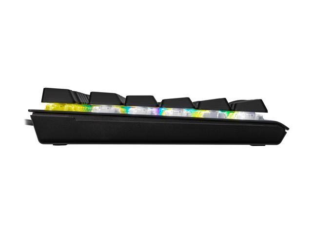 Corsair K60 RGB Pro Low Profile Mechanical Gaming Keyboard - Cherry MX Low Profile Speed Mechanical Keyswitches