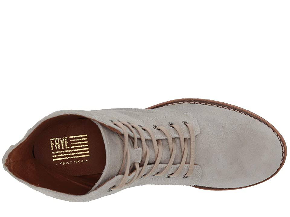 Frye | Sabrina 6g Lace Up | 9 US | White Sky
