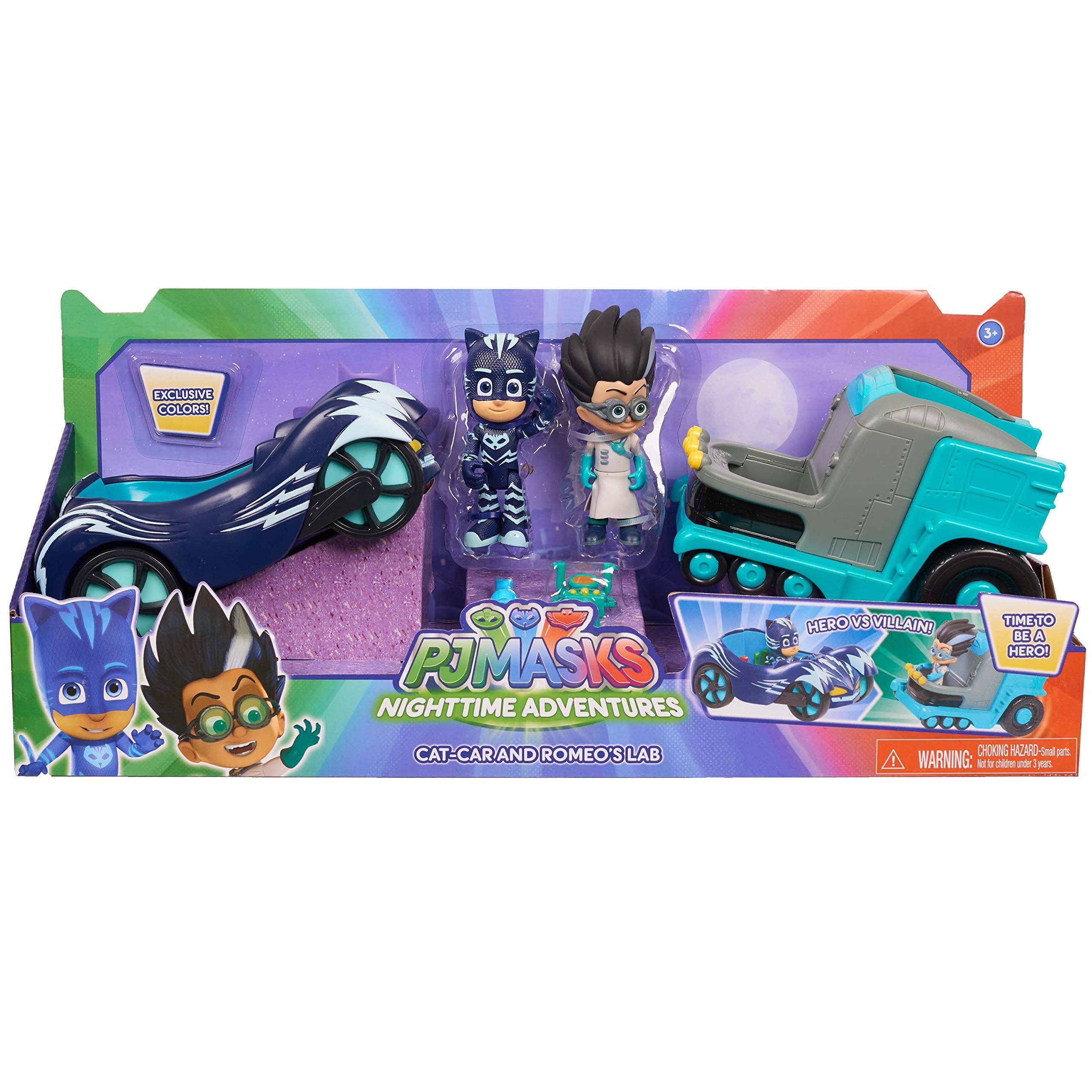 PJ Masks Hero vs. Villain Vehicles- Catboy u0026 Romeo