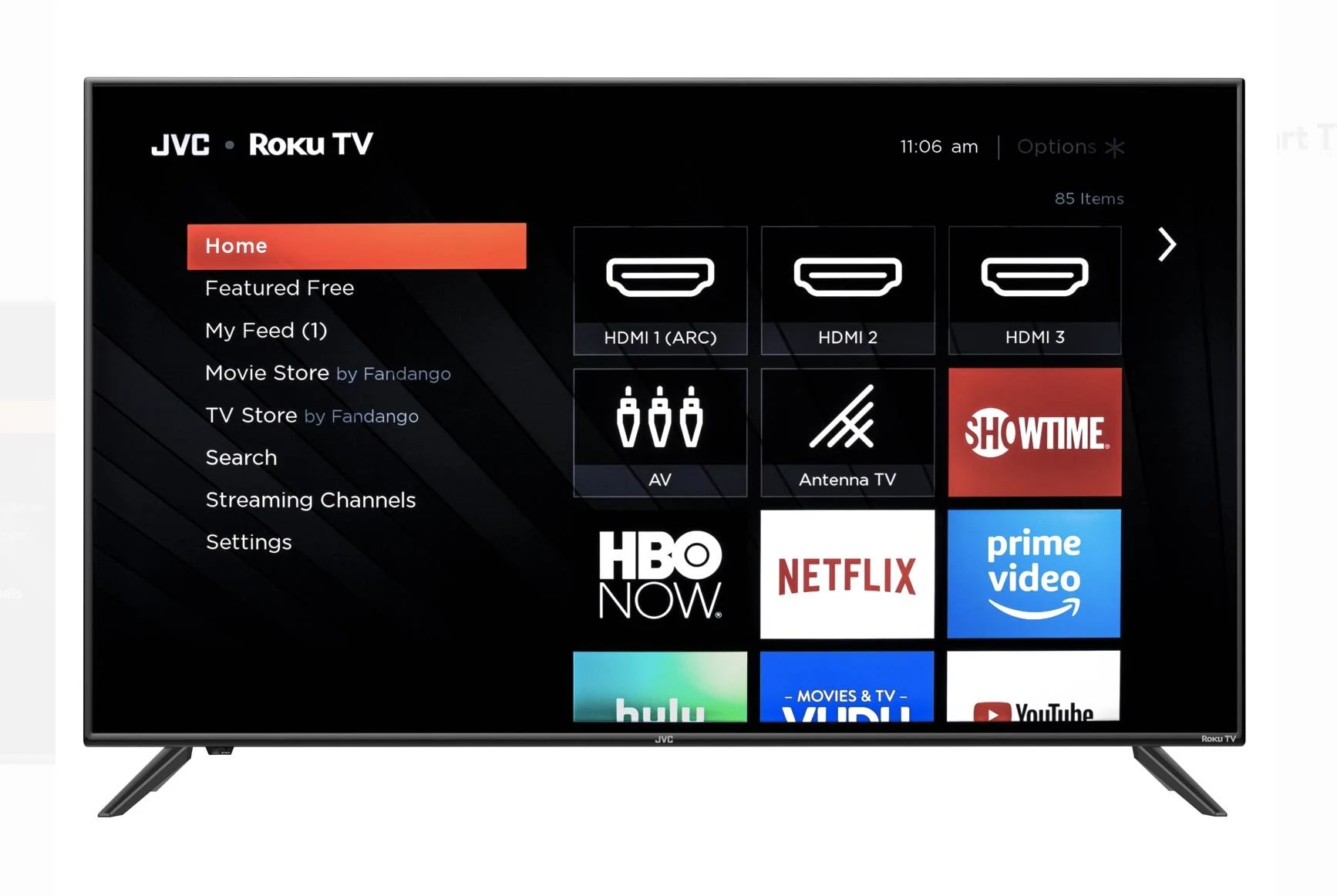 JVC 70x22 Class 4K UHD 2160p Roku Smart TV LT-70MAW795
