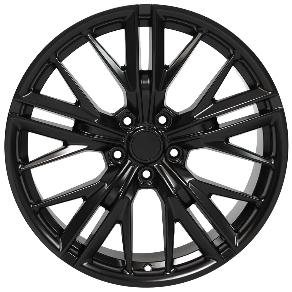 20 inch Rim 2010-2018 Chevy Camaro (Rear) ZL1 Style Black 20x9.5 Aluminum Wheel Direct Fit