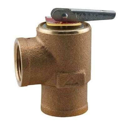 Watts 3/4 335m2-030 Boiler Safety Pressure Relief Valve, 30 PSI