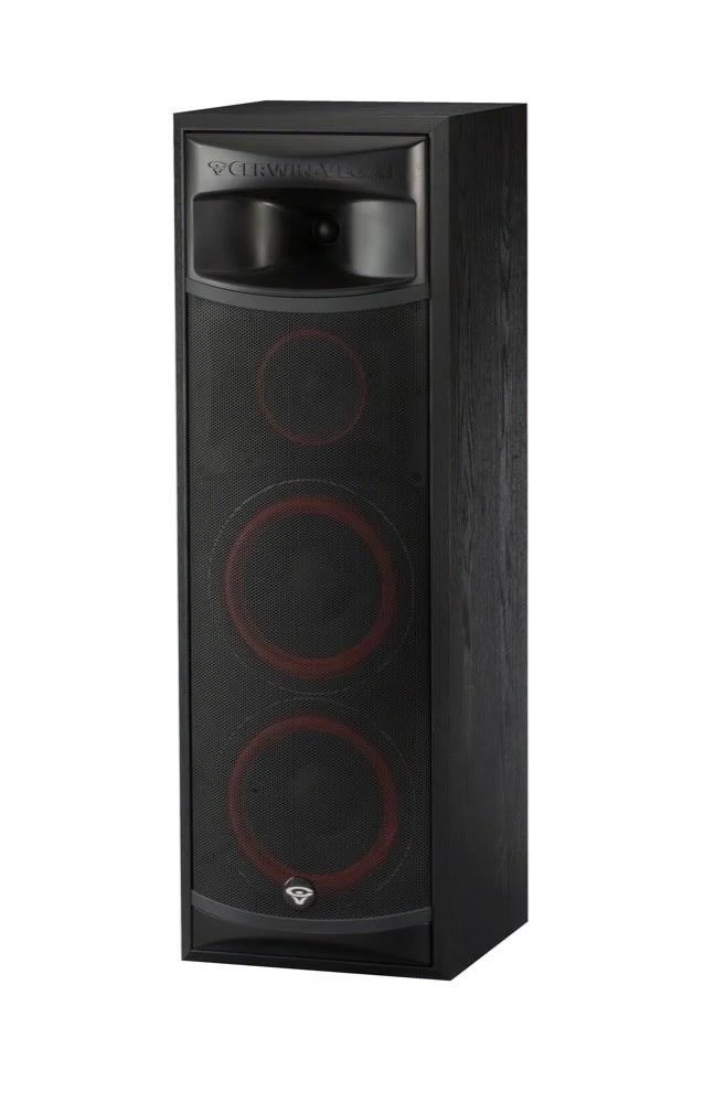 Cerwin-vega XLS-28 Dual 8x22 3-Way Home Audio Floor Tower Speaker, Black