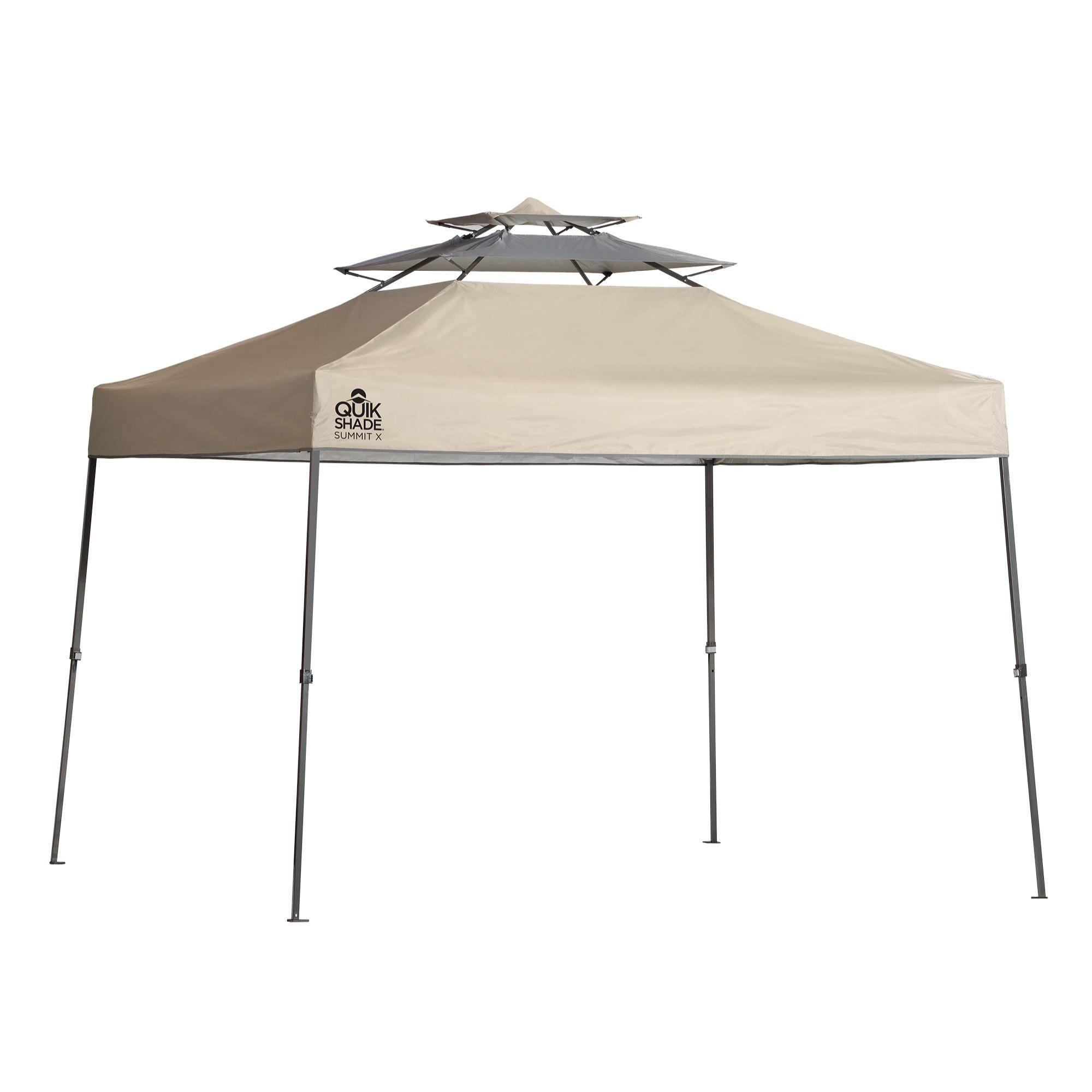 Quik Shade Straight Leg Instant Canopy, Taupe