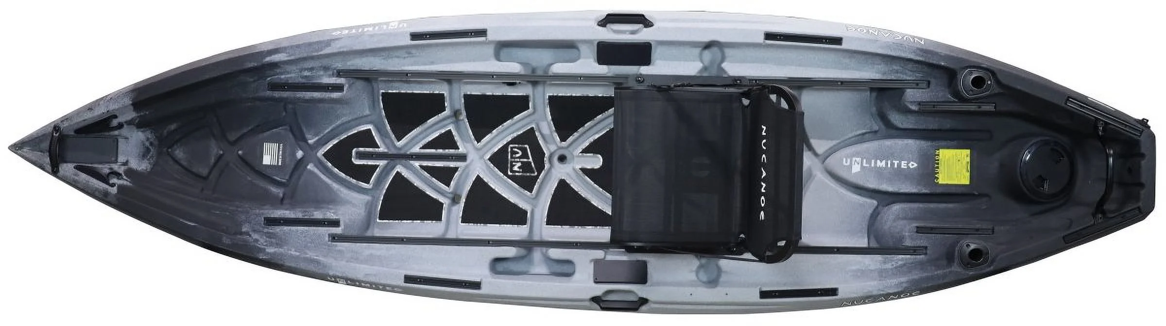 2023 Nucanoe Unlimited Fishing Kayak with Fusion 360 Seat