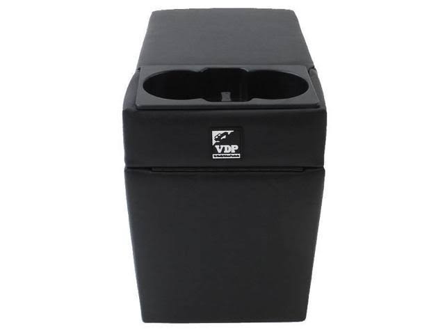 Vertically DRIVEN Products 32001 Padded Center CONSOLE, Black