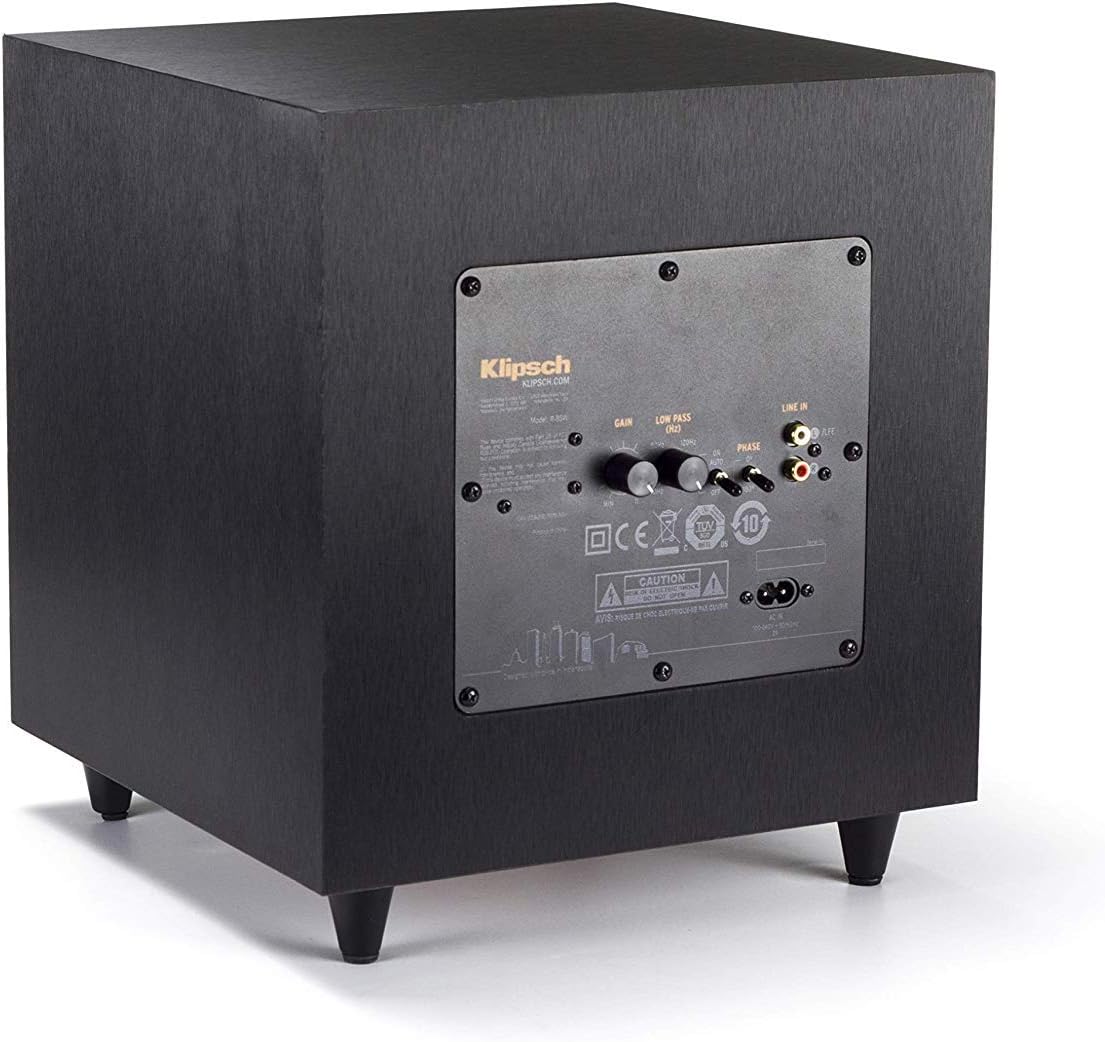 Klipsch Black Reference Theater Pack 5.1 Surround Sound System (Renewed)