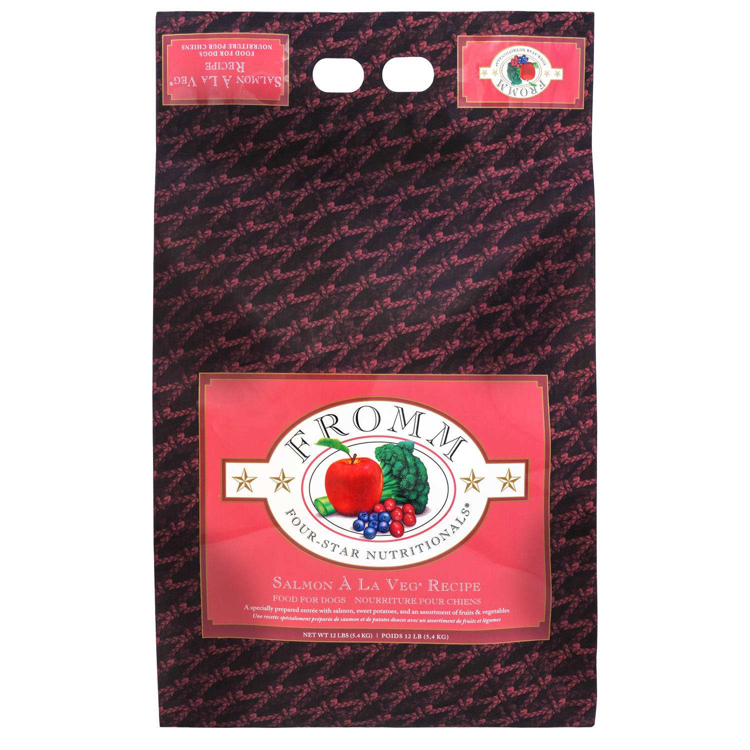 Fromm Four Star Salmon A La Veg Dog Food - Pet Supplies online store