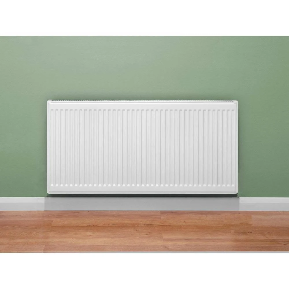 Pensotti 24 in. H x 32 in. L Hot Water Panel Radiator Package in White
