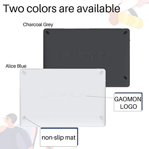 GAOMON PD1320 13.3 Inch Drawing Pen Display (Alice Blue) Full-Laminated Screen 86% NTSC with Headphone Jack Graphic Drawing Monitor for Digital Drawing Beginner & Professionals.