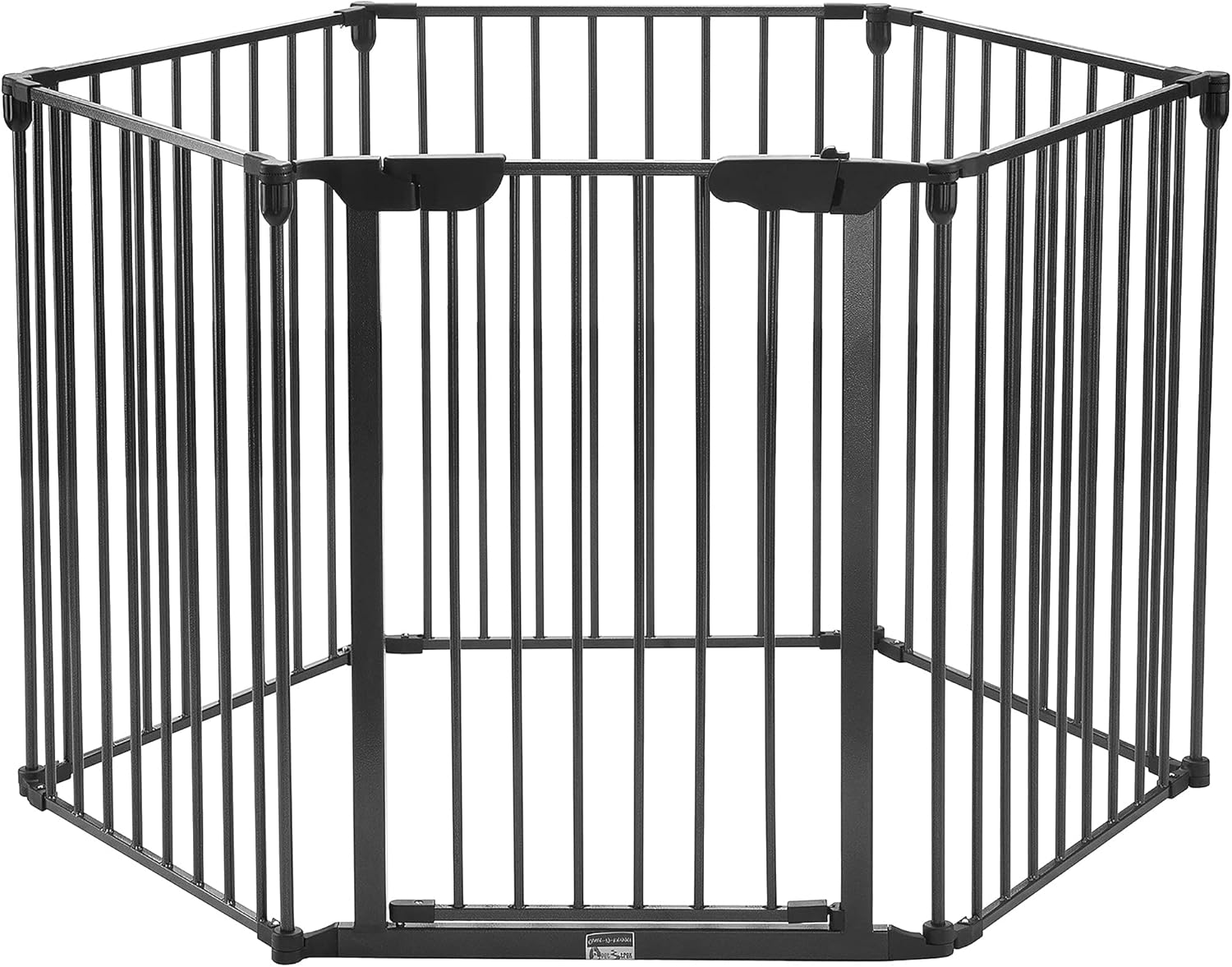 30-Inch-Tall Pet Exercise Playpen �C 6 Panel Folding Indoor/Outdoor Enclosure with Gate for Dogs, Puppies, Cats or Small Animals by Pet Trex,Black